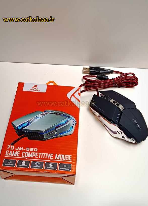 ماوس گیمینگ JEQANG مدل JM-560